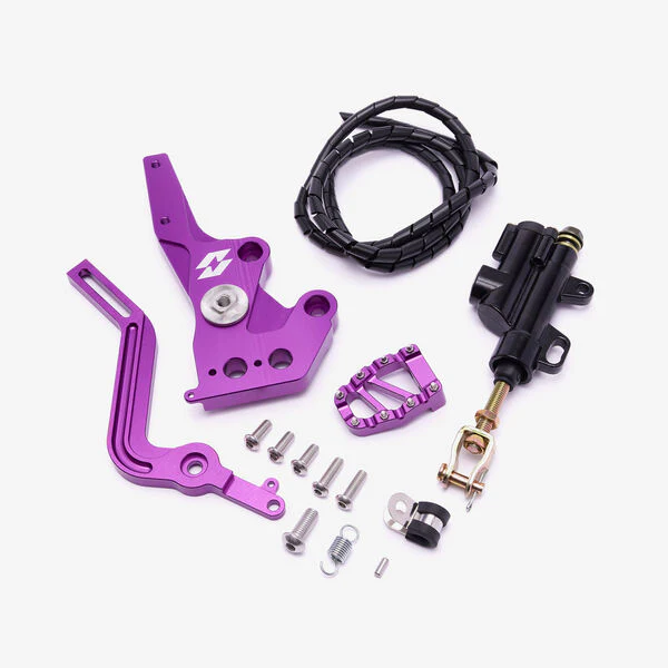 FULL-E CHARGED REAR HYDRAULIC FOOT BRAKE FOR LIGHT BEE